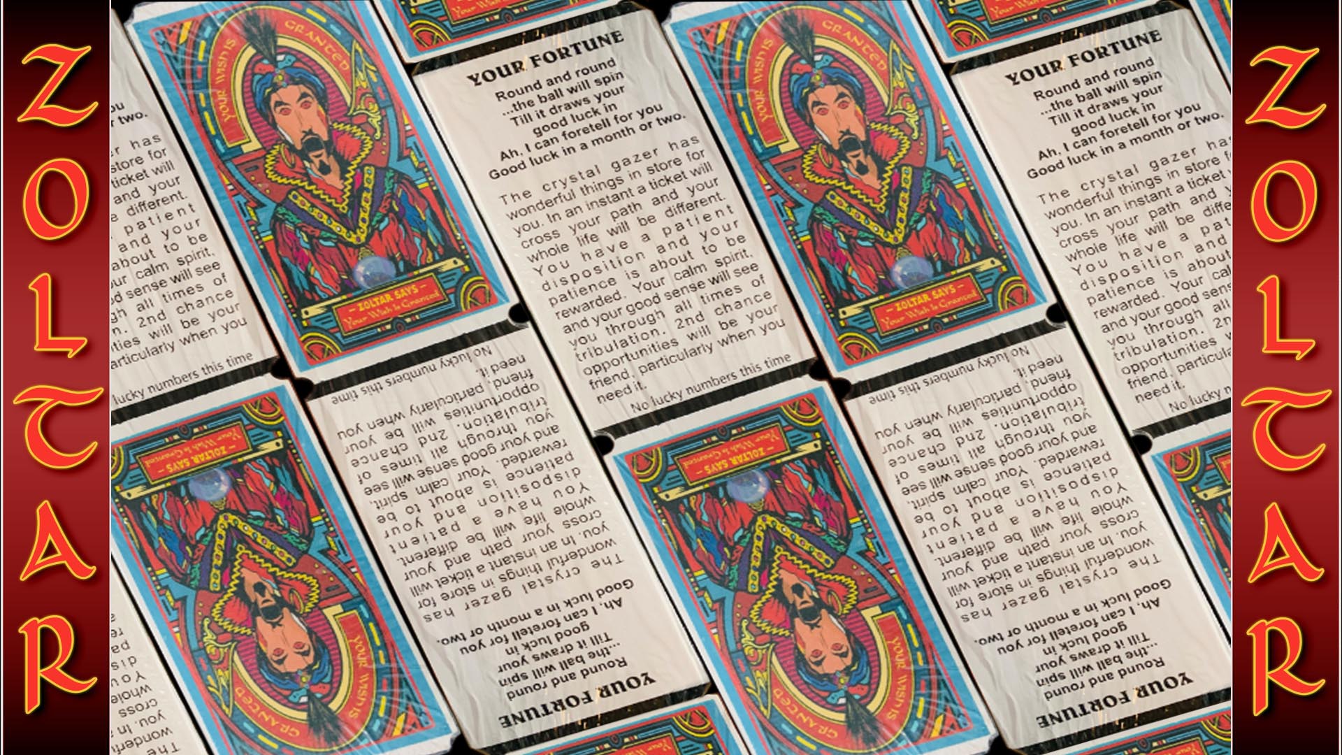 tampa fortune teller arcade machine